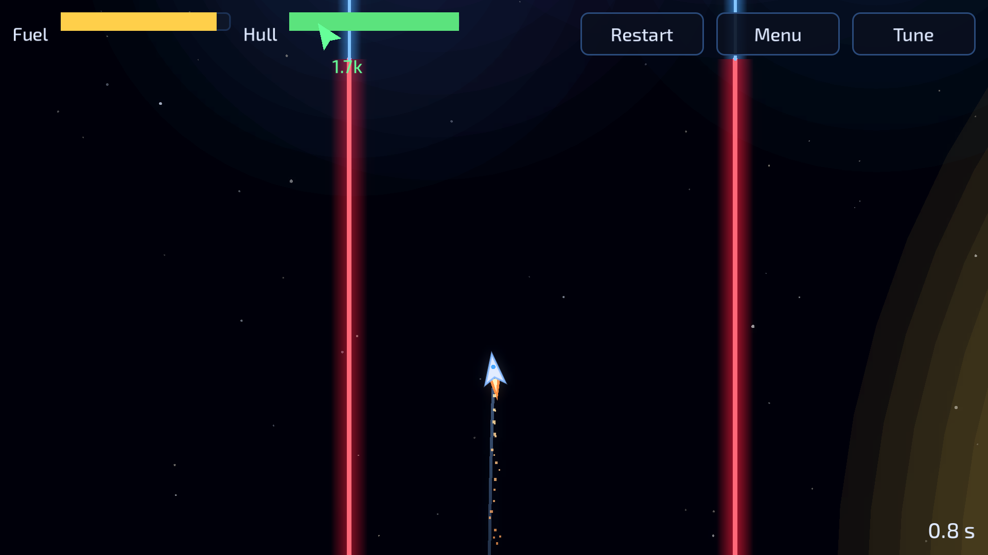 Fighting a star's pull